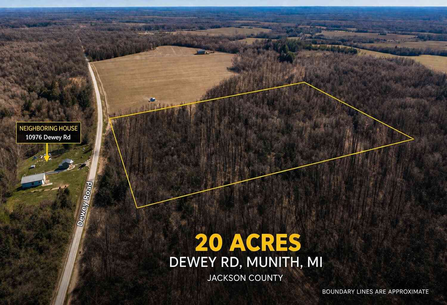 Vacant Land For Sale - Dewey<br/> Munith, MI 49259