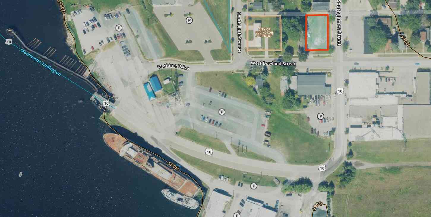 Vacant Land For Sale - 102 W Dowland Street<br/> Ludington, MI 49431