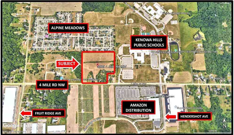Vacant Land For Sale - 3505 4 Mile Road<br/> Grand Rapids, MI 49544