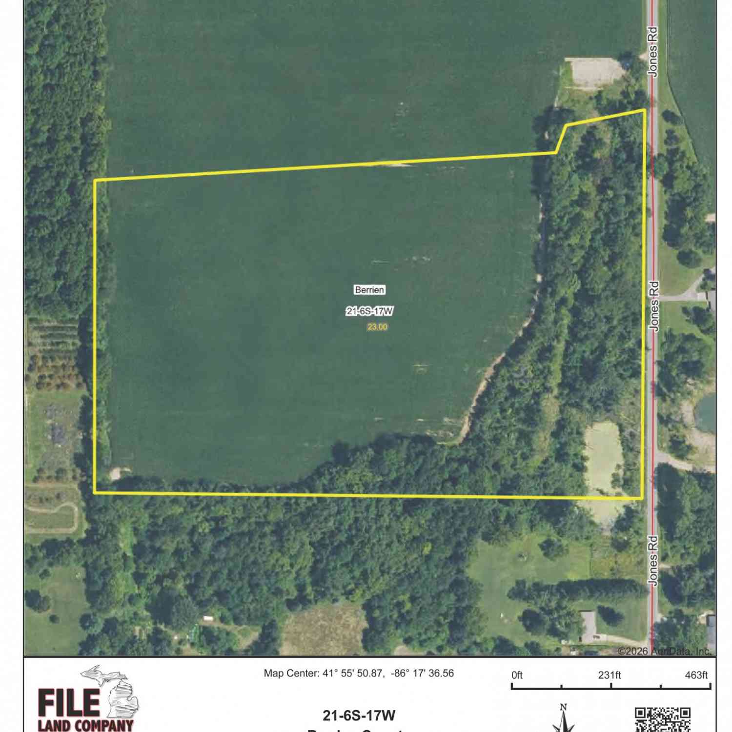 Vacant Land For Sale - 3 Jones Road<br/> Berrien Center, MI 49102