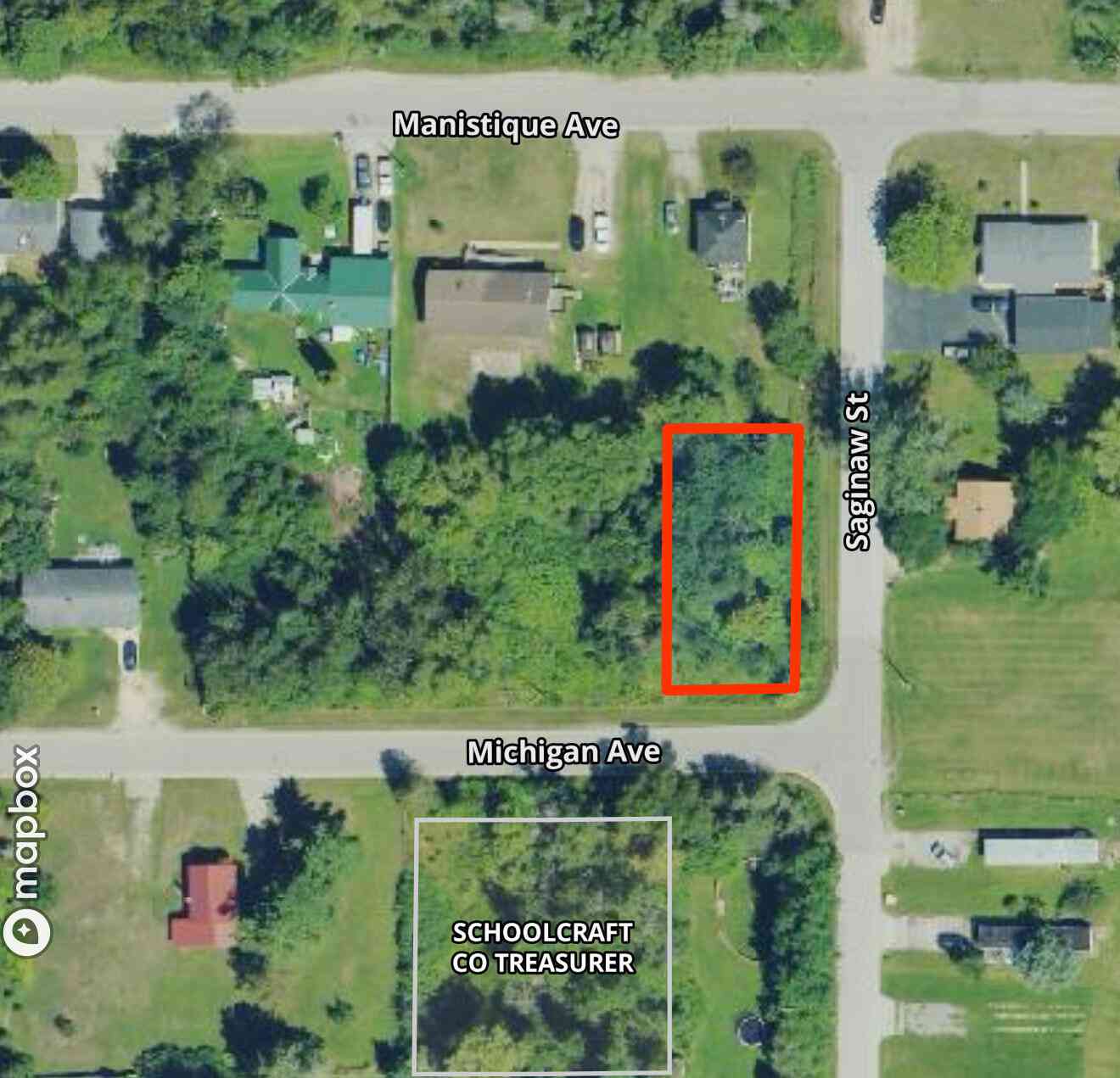 Vacant Land For Sale - 831 Michigan Avenue<br/> Manistique, MI 49854