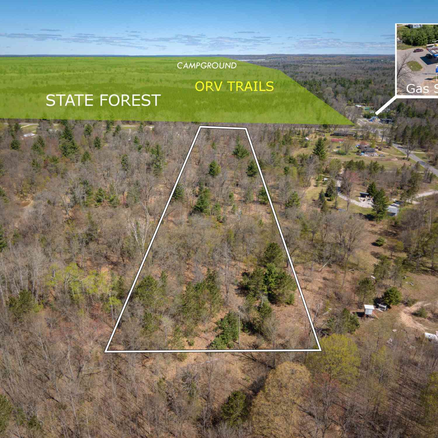 Vacant Land For Sale - 3911 E 3 Mile Road<br/> Luther, MI 49656