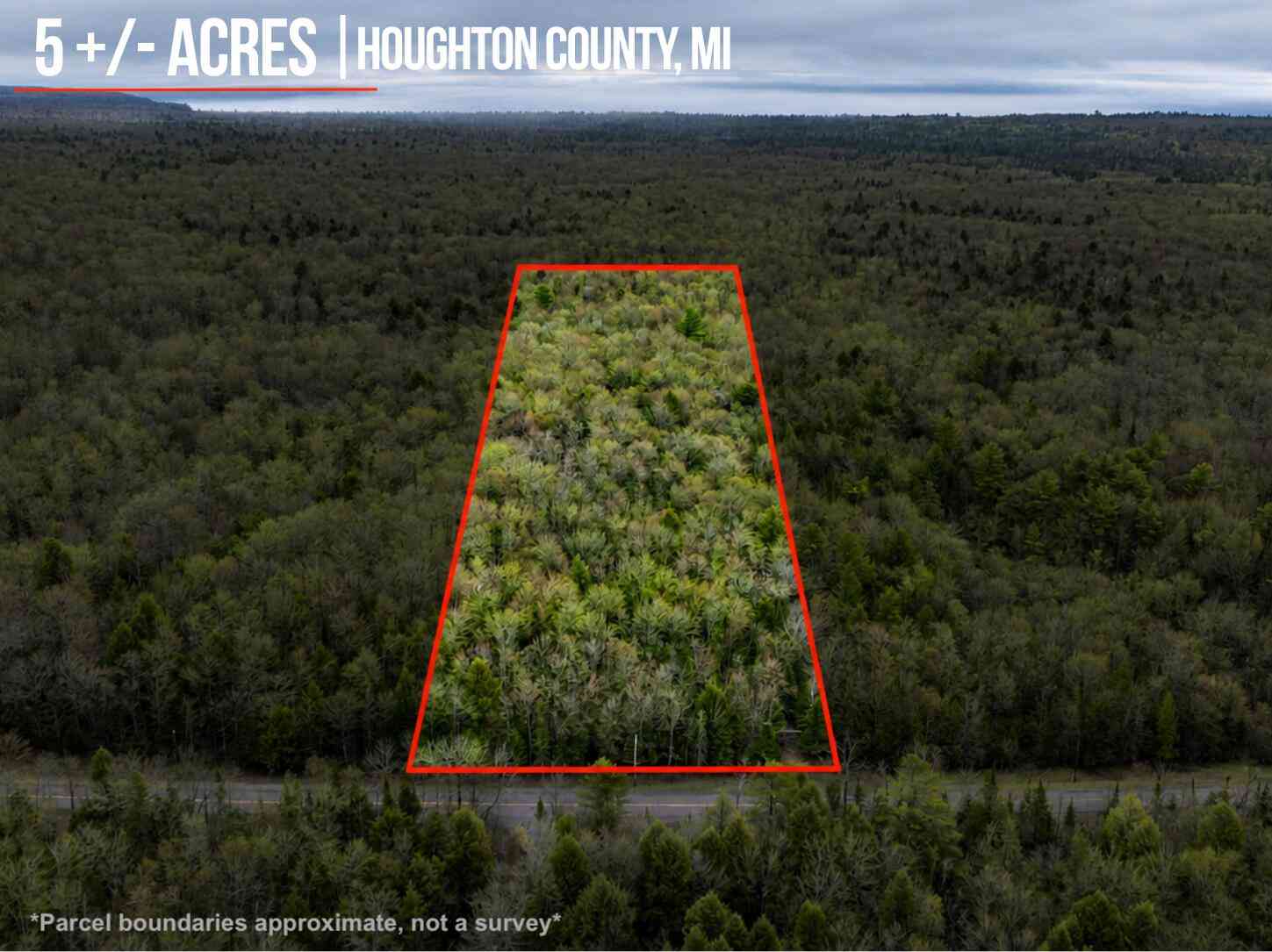 Vacant Land For Sale - V/L 5A Jacobsville Road<br/> Houghton County, Lake Linden, MI 49945
