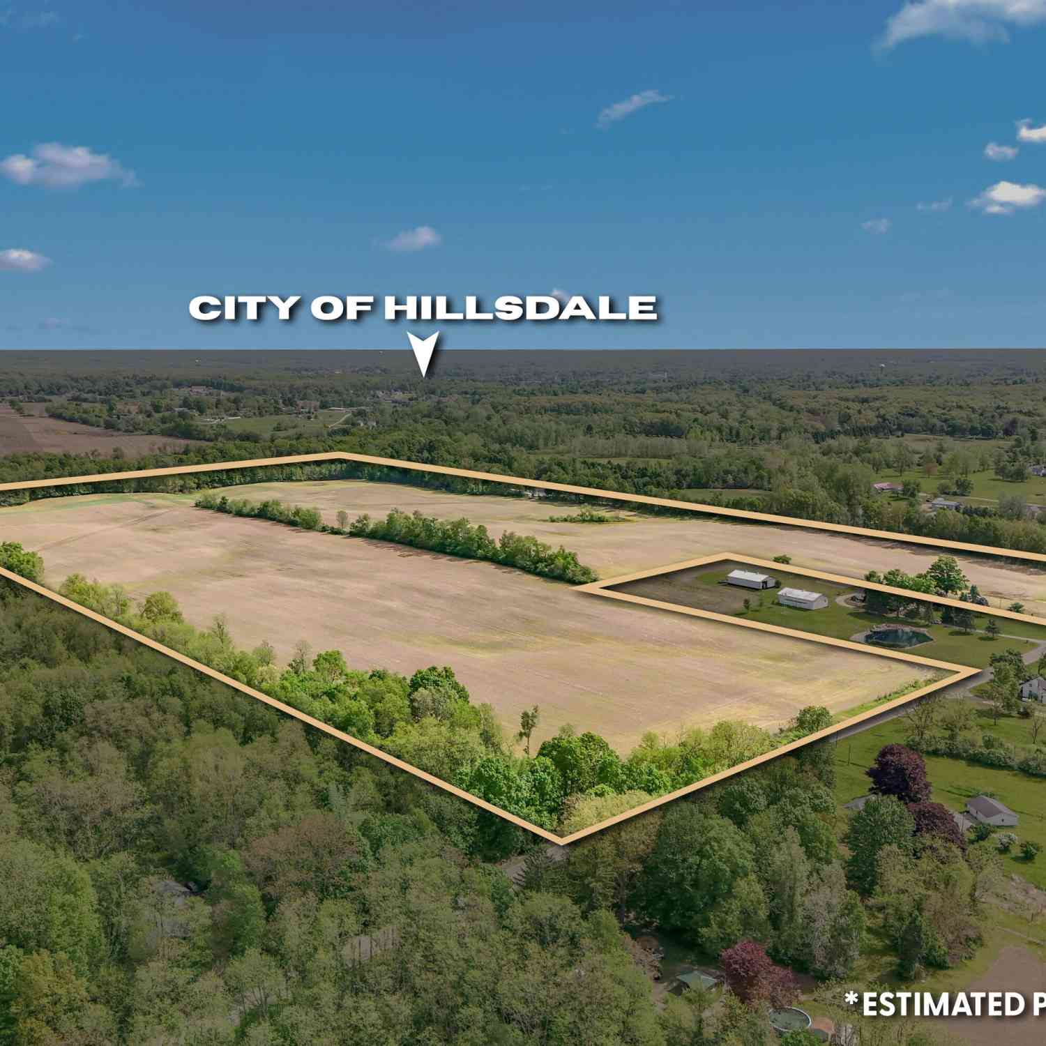 Vacant Land For Sale - Bankers Rd<br/> Hillsdale, MI 49242
