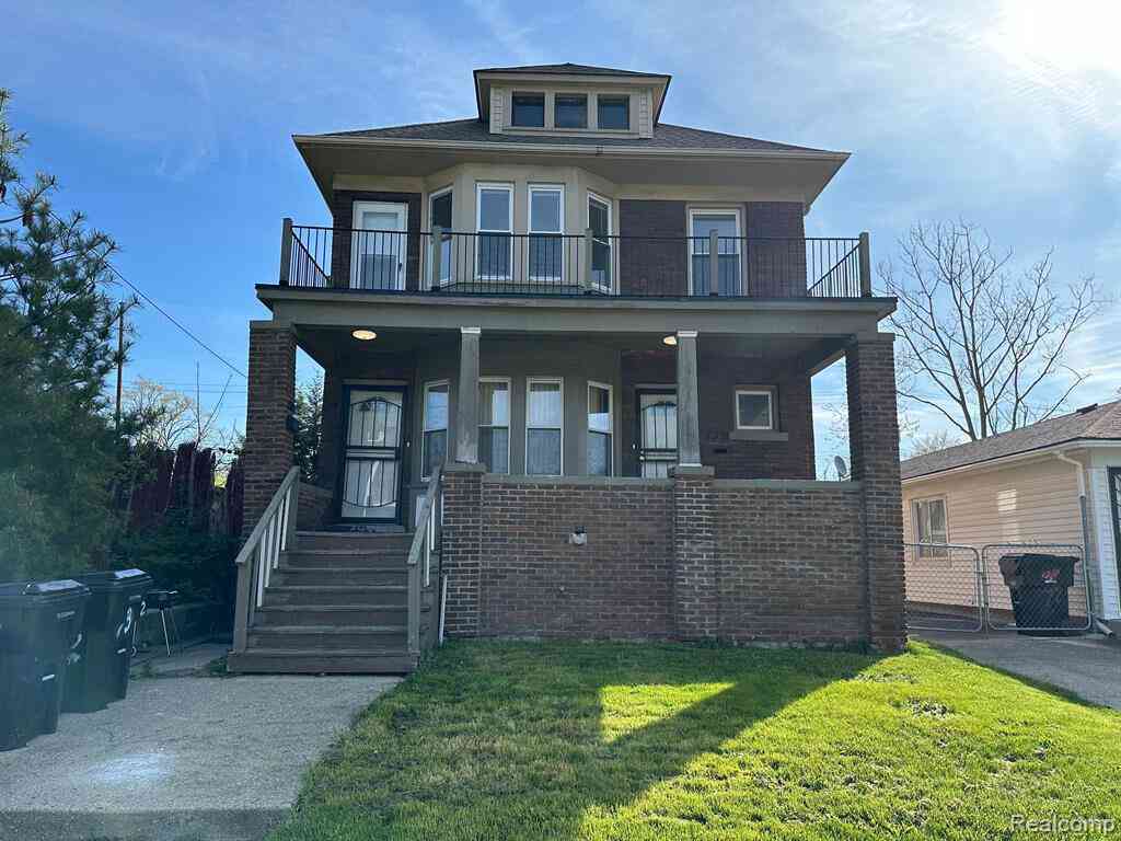 Multifamily For Rent - 734 Ashland Street<br/> Detroit, MI 48215