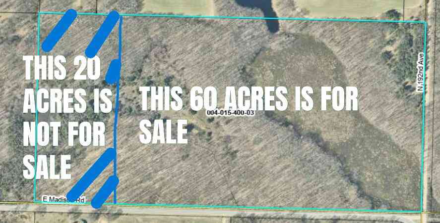 Vacant Land For Sale - E Madison Road<br/> Walkerville, MI 49459