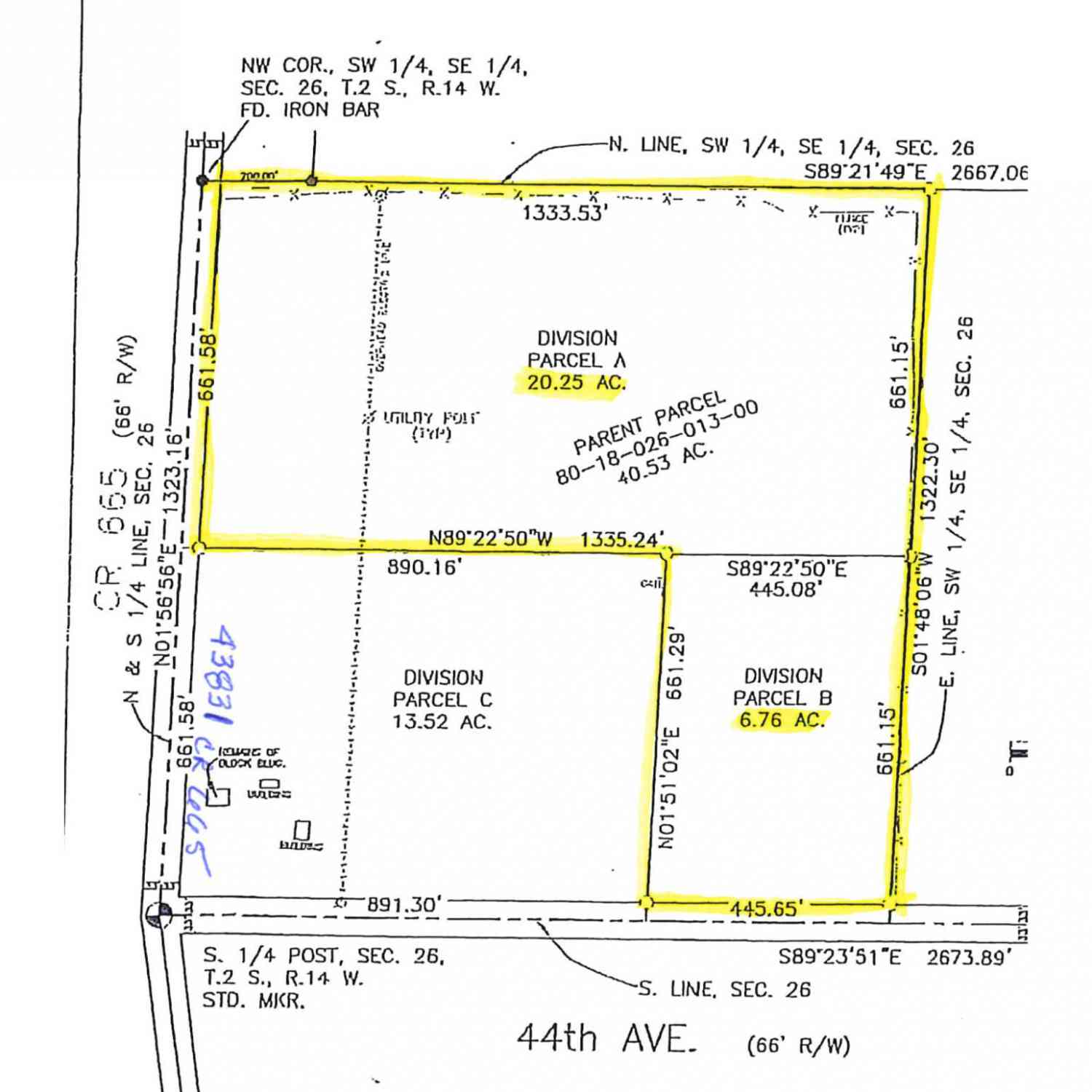 Vacant Land For Sale - PARC A & B County Road 665<br/> Paw Paw, MI 49079