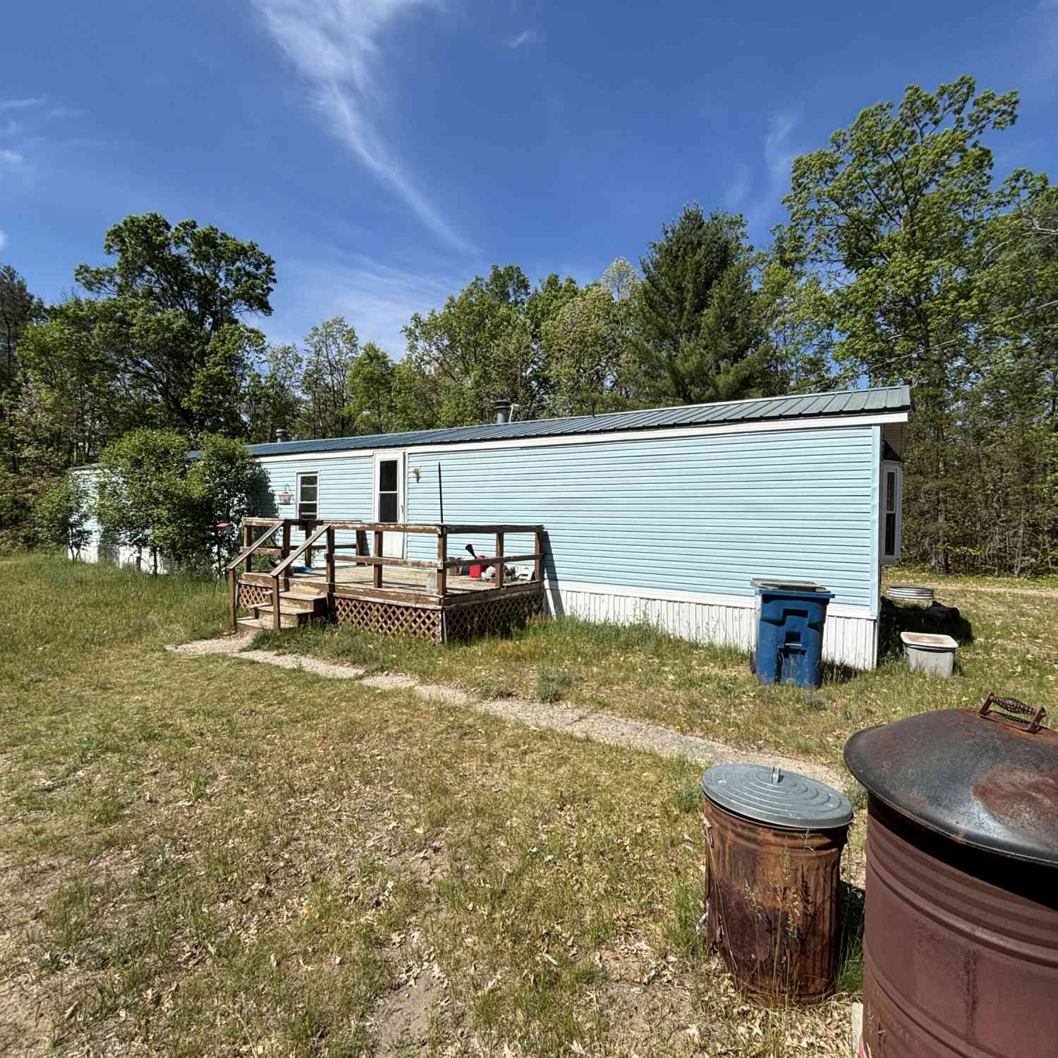 Mobile Home For Sale - 3185 S James Road<br/> Baldwin, MI 49304