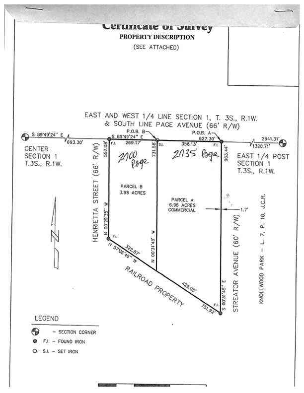 Vacant Land For Sale - 2700 Page Avenue<br/> Jackson, MI 49203