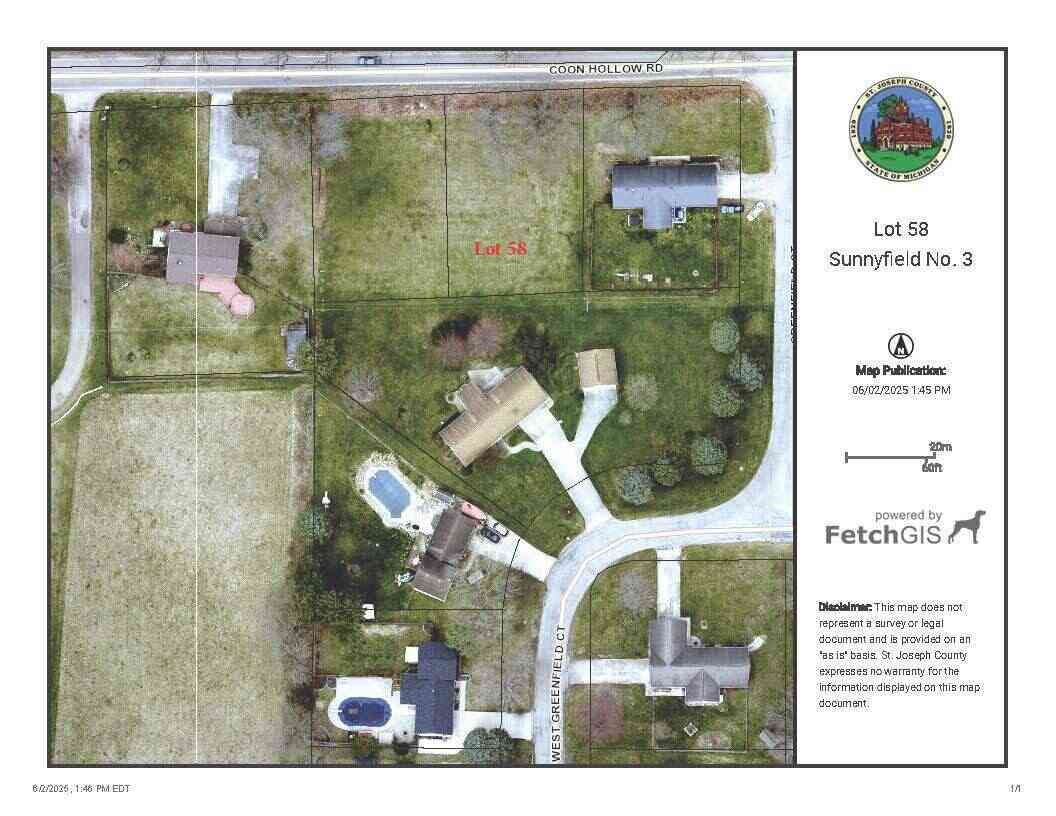 Vacant Land For Sale - TBD-1 Coon Hollow Road #58<br/> Three Rivers, MI 49093
