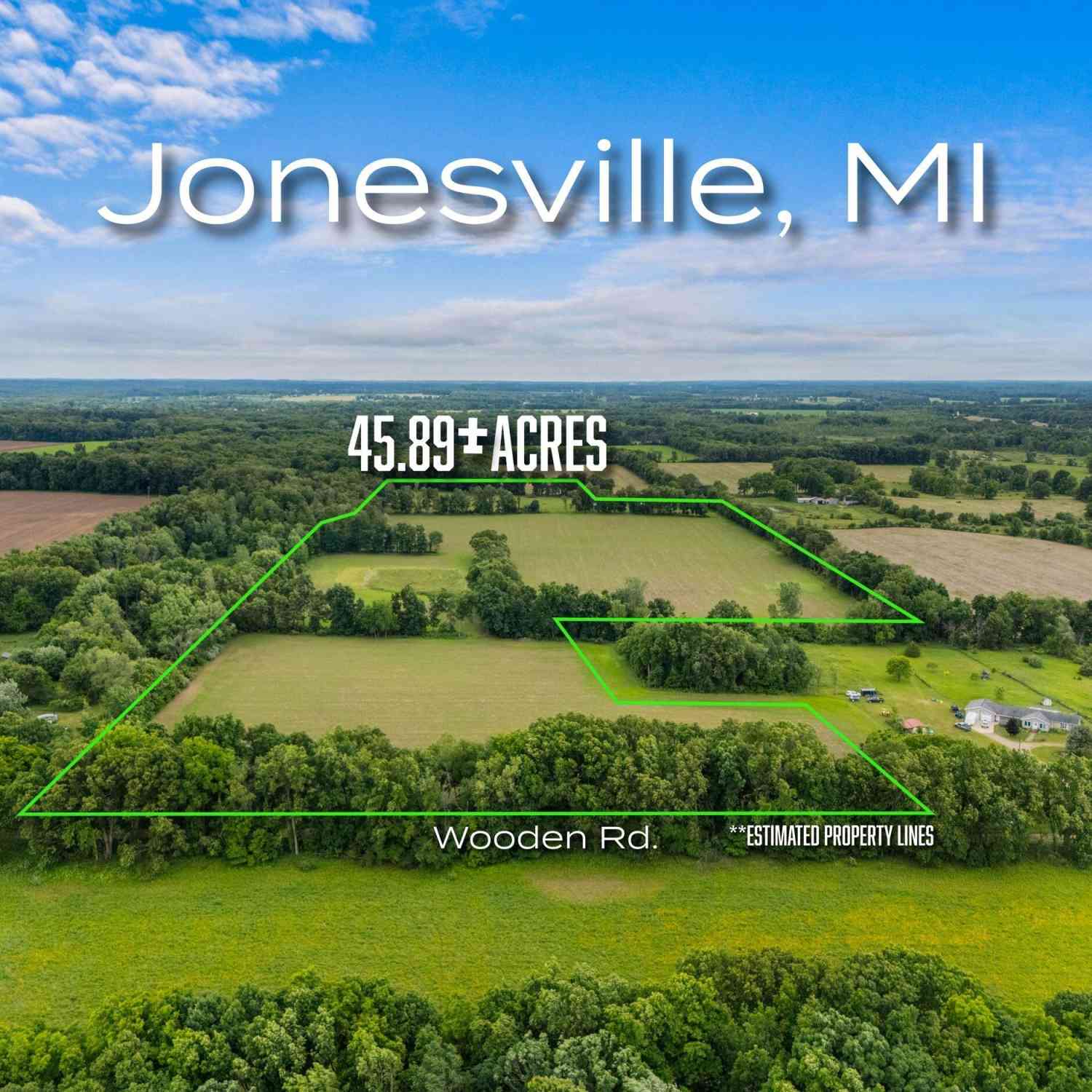 Vacant Land For Sale - 00 Goose Lake Road<br/> Jonesville, MI 49250