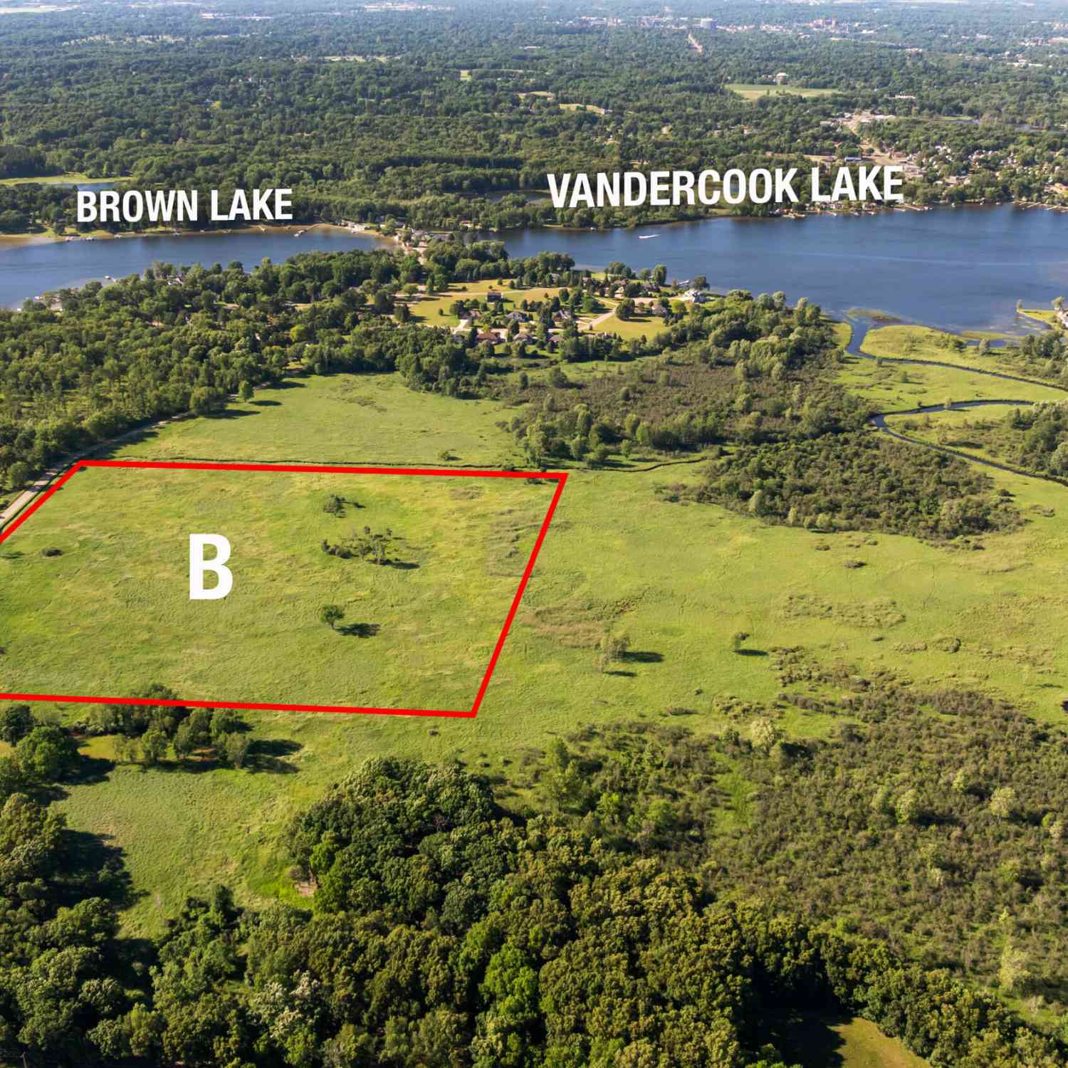 Vacant Land For Sale - PARCEL B Browns Lake Road<br/> Jackson County, Jackson, MI 49203