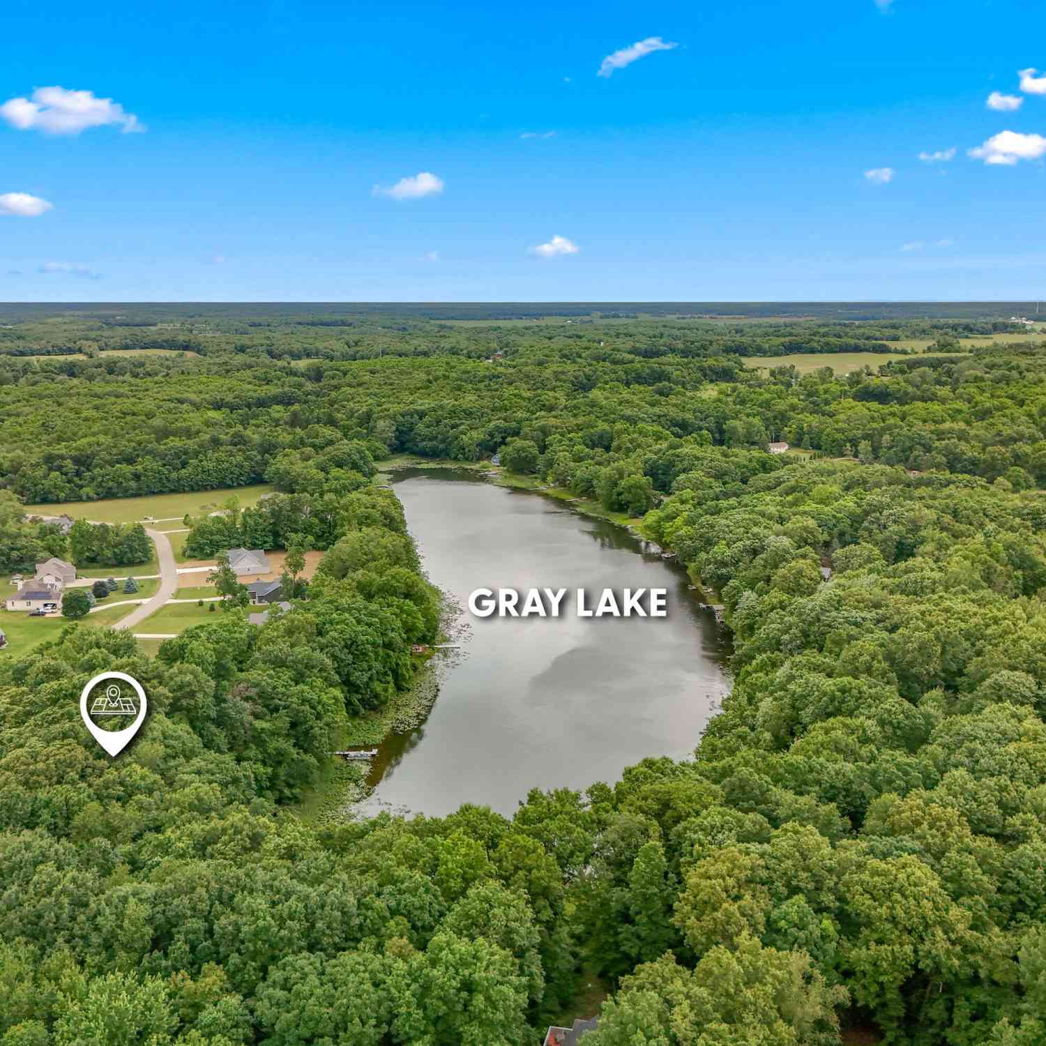 Vacant Land For Sale - 6135+ 6117 Sweet Clover Hills Drive<br/> Hillsdale County, Jonesville, MI 49250