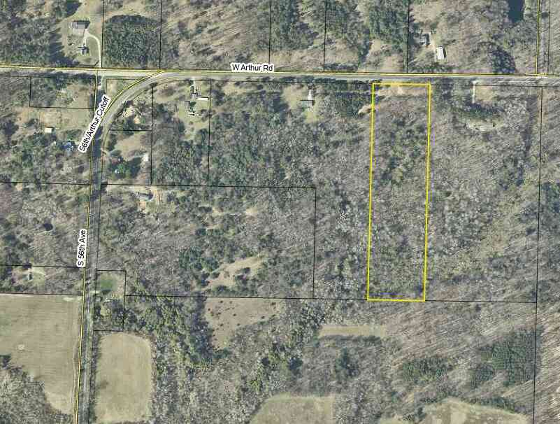 Vacant Land For Sale - 10 ACRES W Arthur Road<br/> Oceana County, New Era, MI 49446
