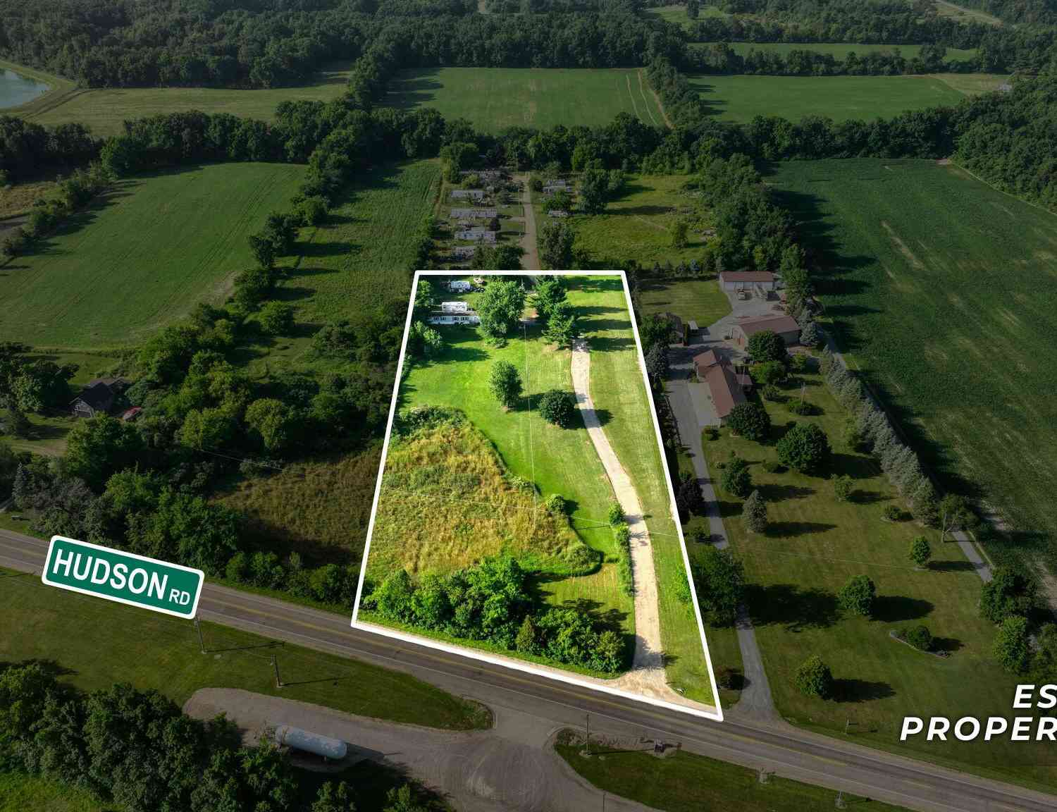 Vacant Land For Sale - 8325 Hudson Road<br/> Pittsford, MI 49271