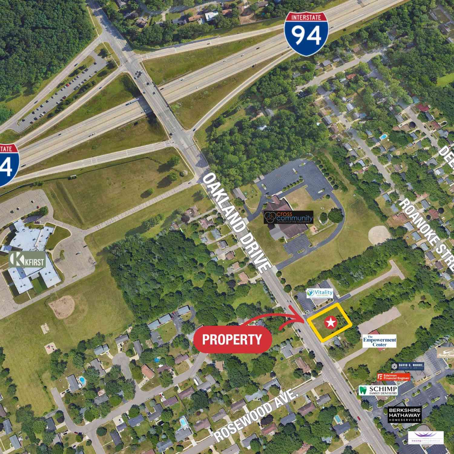 Vacant Land For Sale - 5731 Oakland Drive<br/> Kalamazoo County, Portage, MI 49024