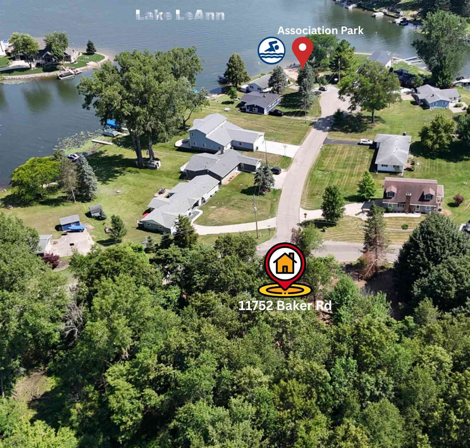 Vacant Land For Sale - 11752 Baker Road<br/> Hillsdale County, Jerome, MI 49249