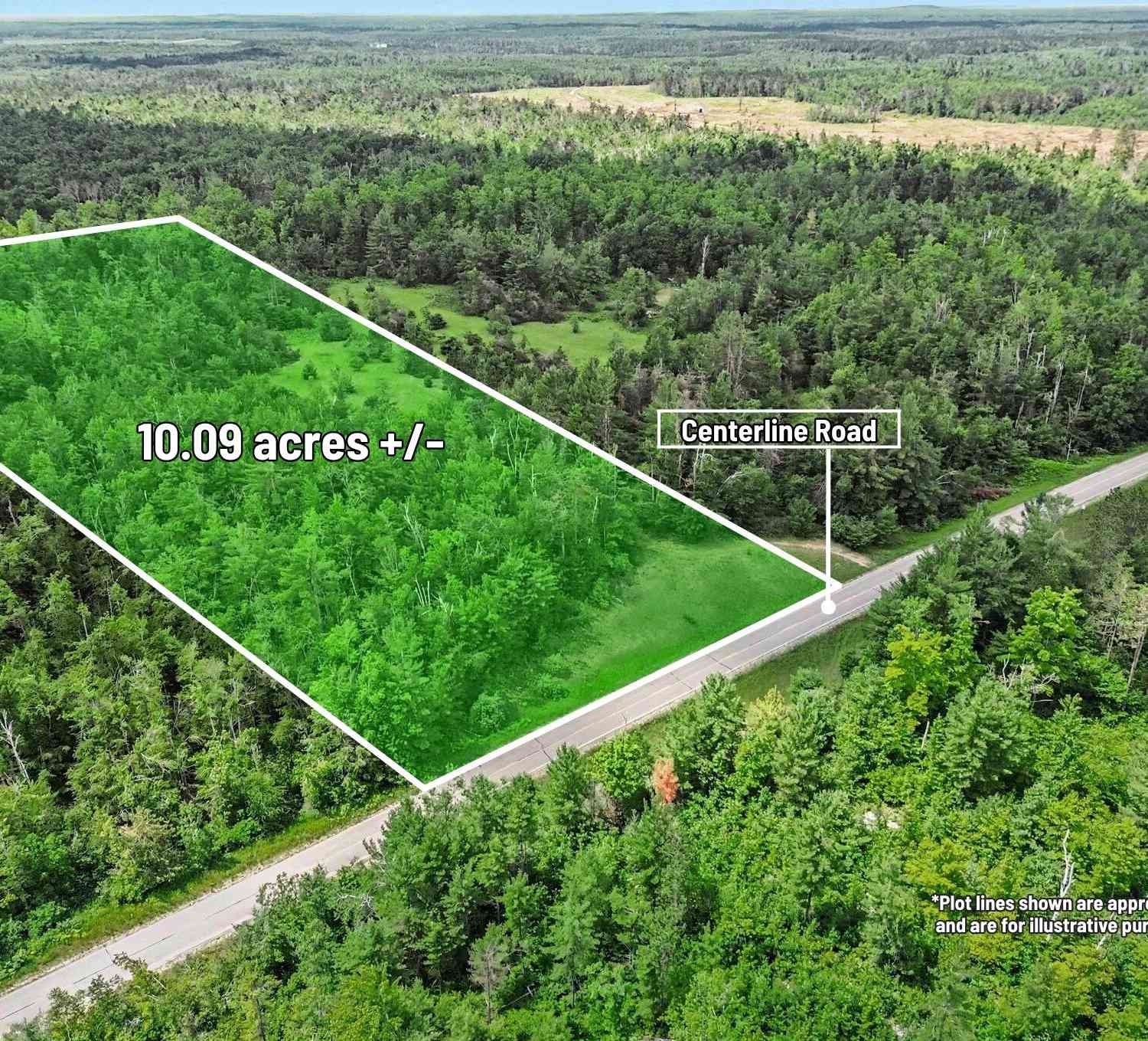 Vacant Land For Sale - VL -B- Centerline Road<br/> Oscoda County, Mio, MI 48647
