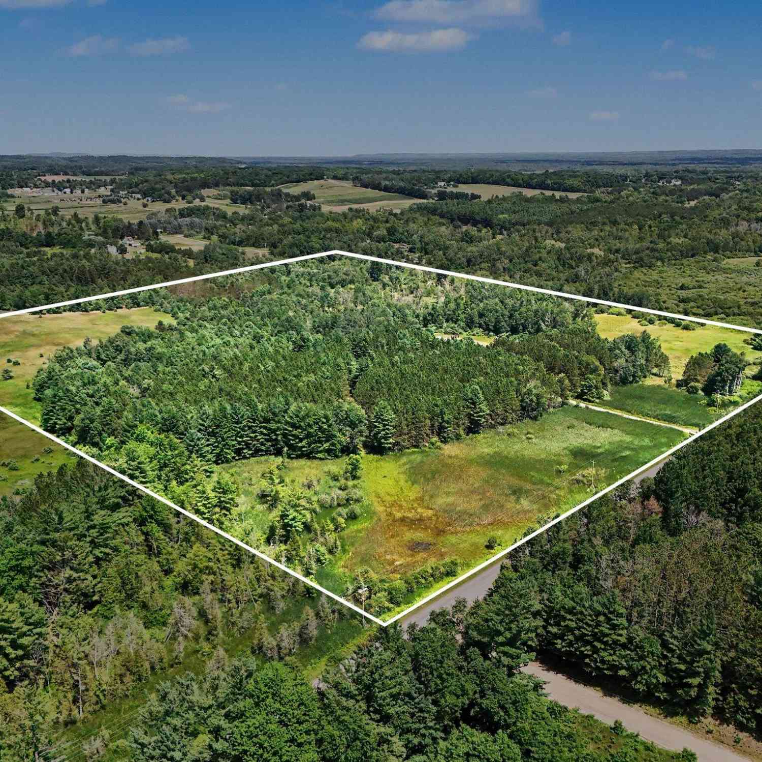 Vacant Land For Sale - 9638 8 Mile Road<br/> Manistee County, Kaleva, MI 49645