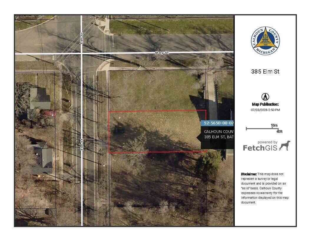 Vacant Land For Sale - 385 Elm Street<br/> Battle Creek, MI 49014