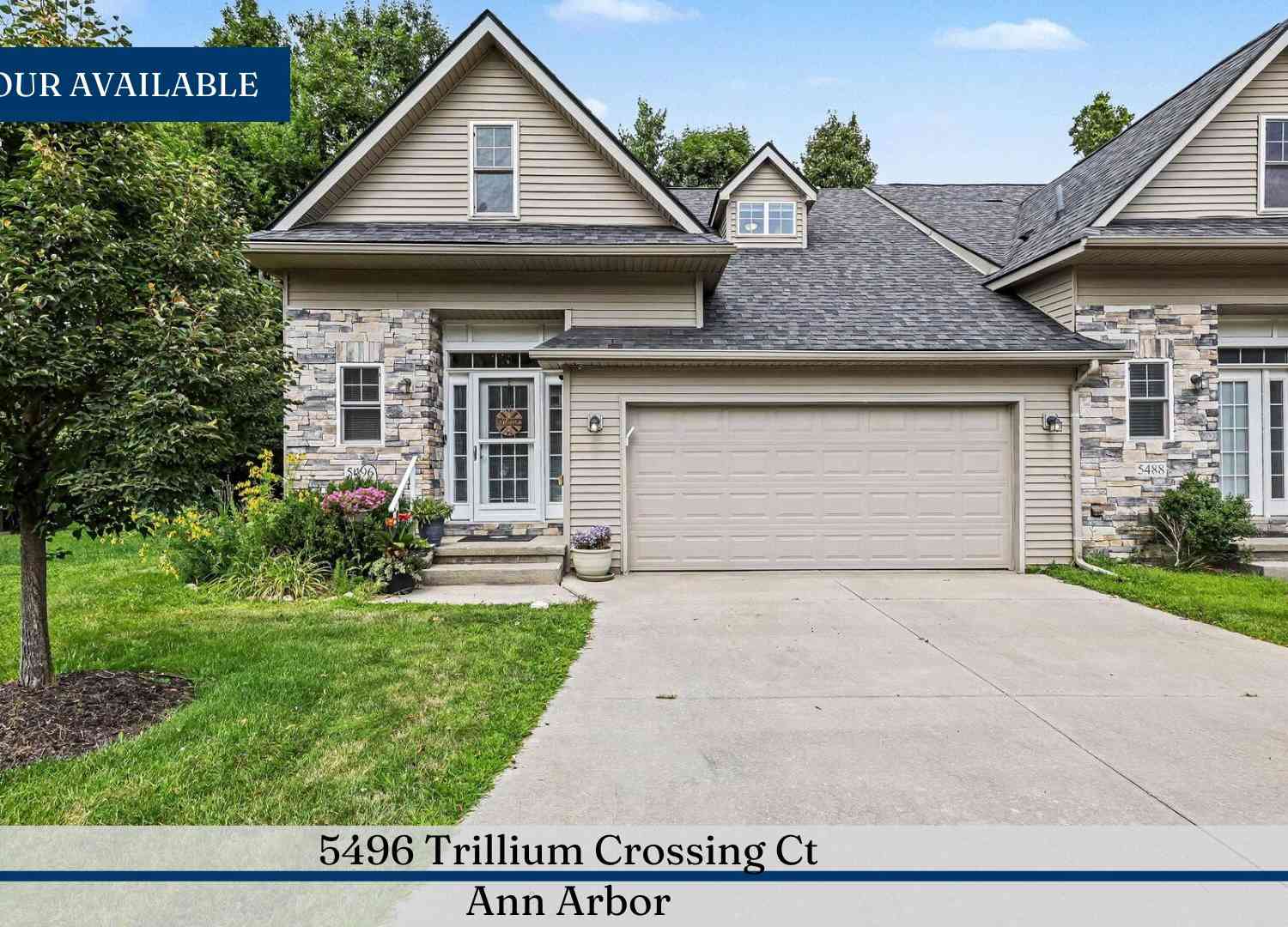Condo For Sale - 5496 Trillium Crossing Court<br/> Ann Arbor, MI 48103