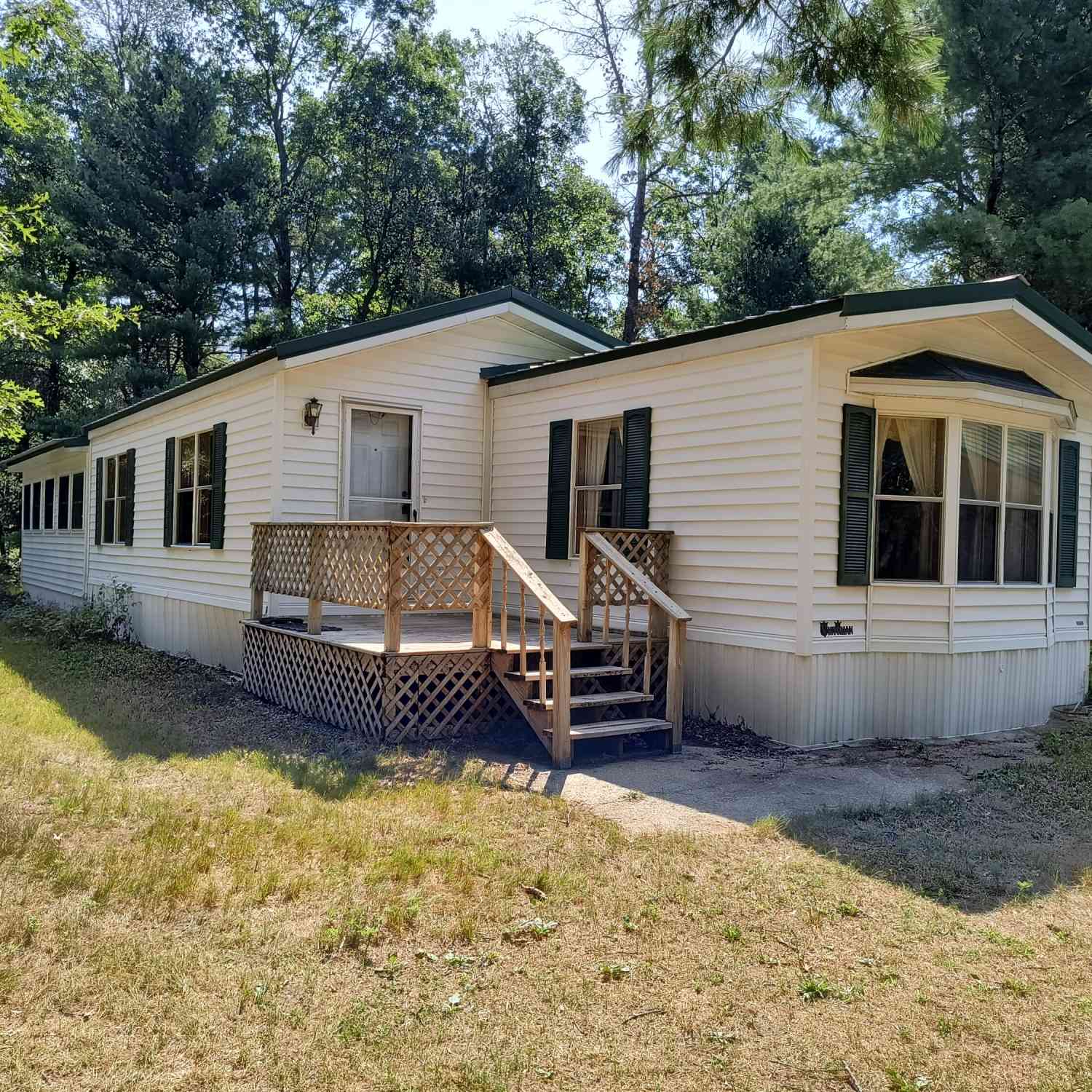 Mobile Home For Sale - 728 W 32nd Street #PARCEL B<br/> Lake County, Baldwin, MI 49304