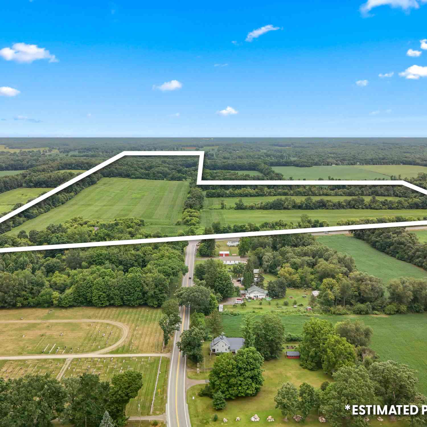 Vacant Land For Sale - 7560 W Chicago Road<br/> Allen, MI 49227