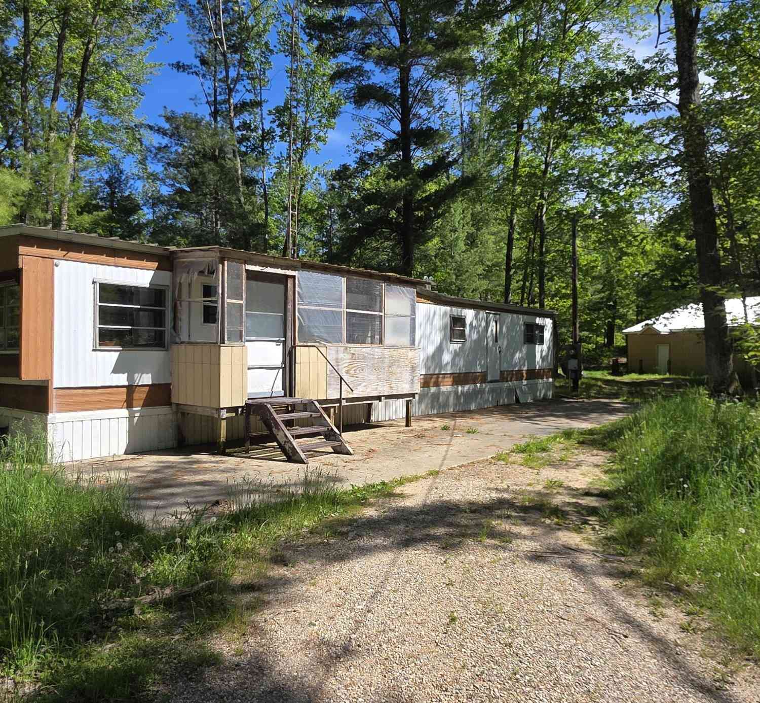 Mobile Home For Sale - 4869 E Free Soil Road<br/> Mason County, Free Soil, MI 49411