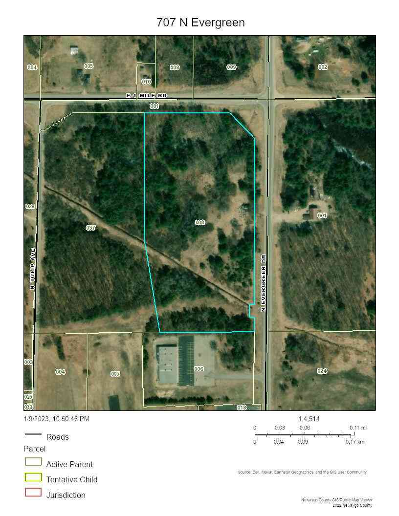 Vacant Land For Sale - 707 N Evergreen Drive<br/> White Cloud, MI 49349