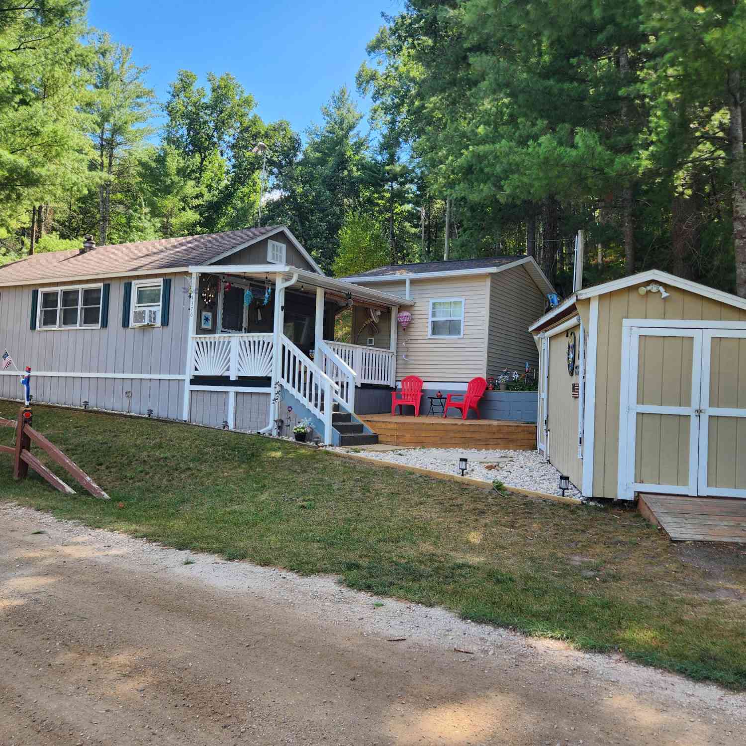 Mobile Home For Sale - 4376 S Nugent View Lane<br/> Lake County, Baldwin, MI 49304