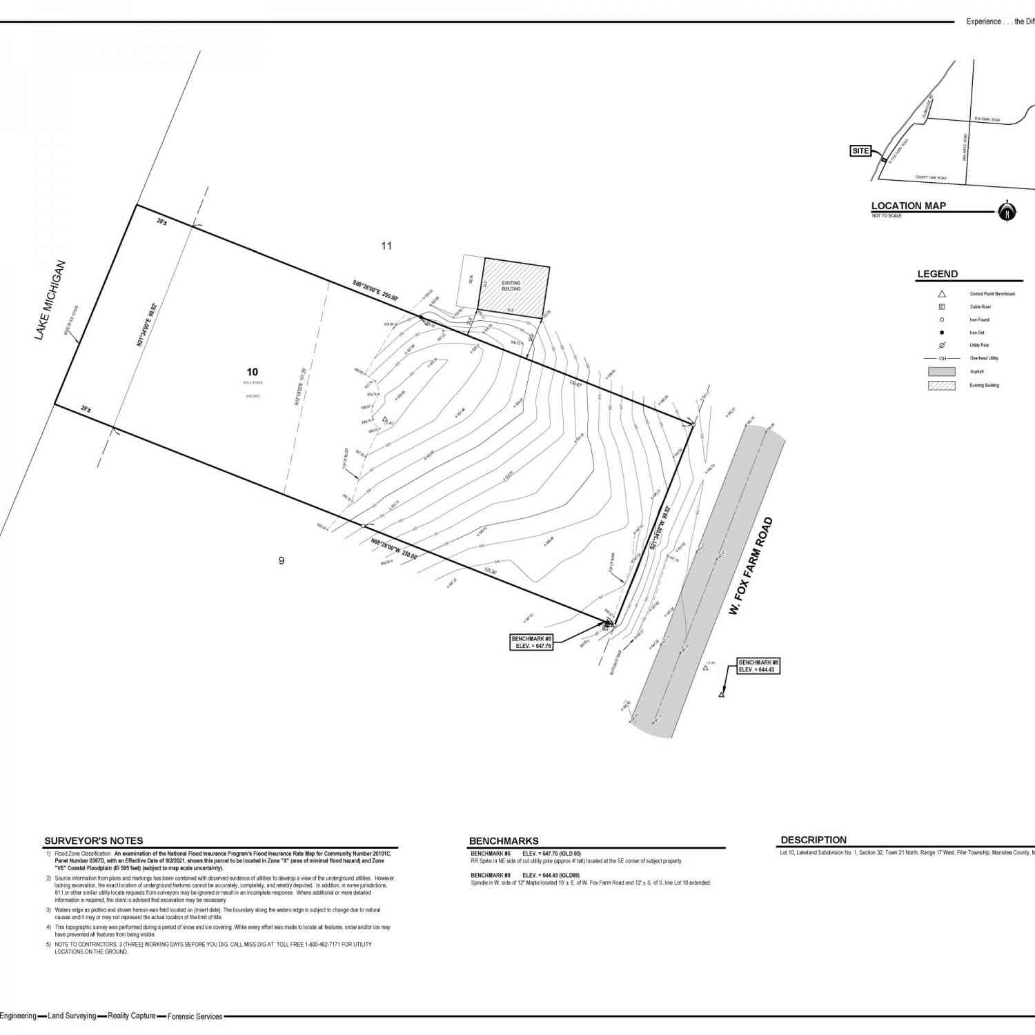 Vacant Land For Sale - 4650 W Fox Farm Road<br/> Manistee County, Manistee, MI 49660