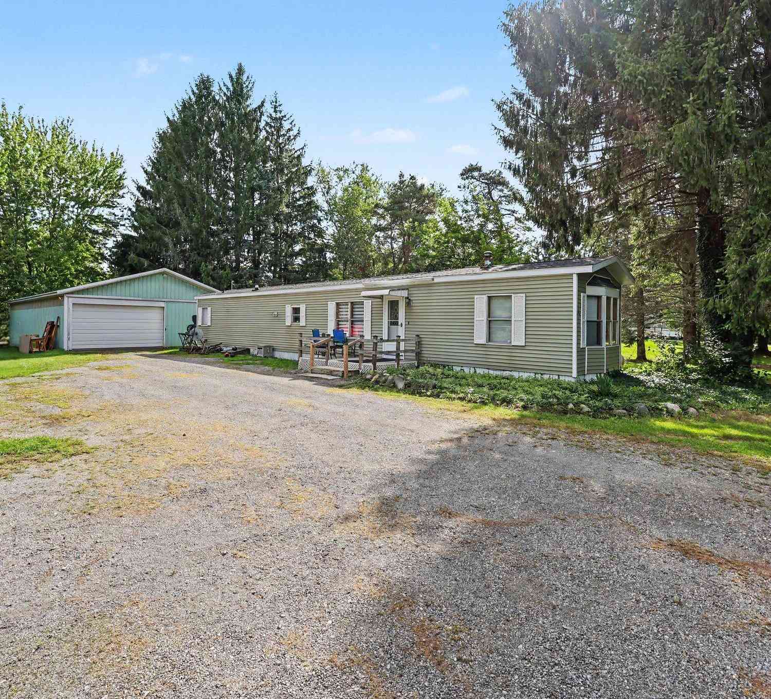 Mobile Home For Sale - 2791 Kinneville Road<br/> Leslie, MI 49251