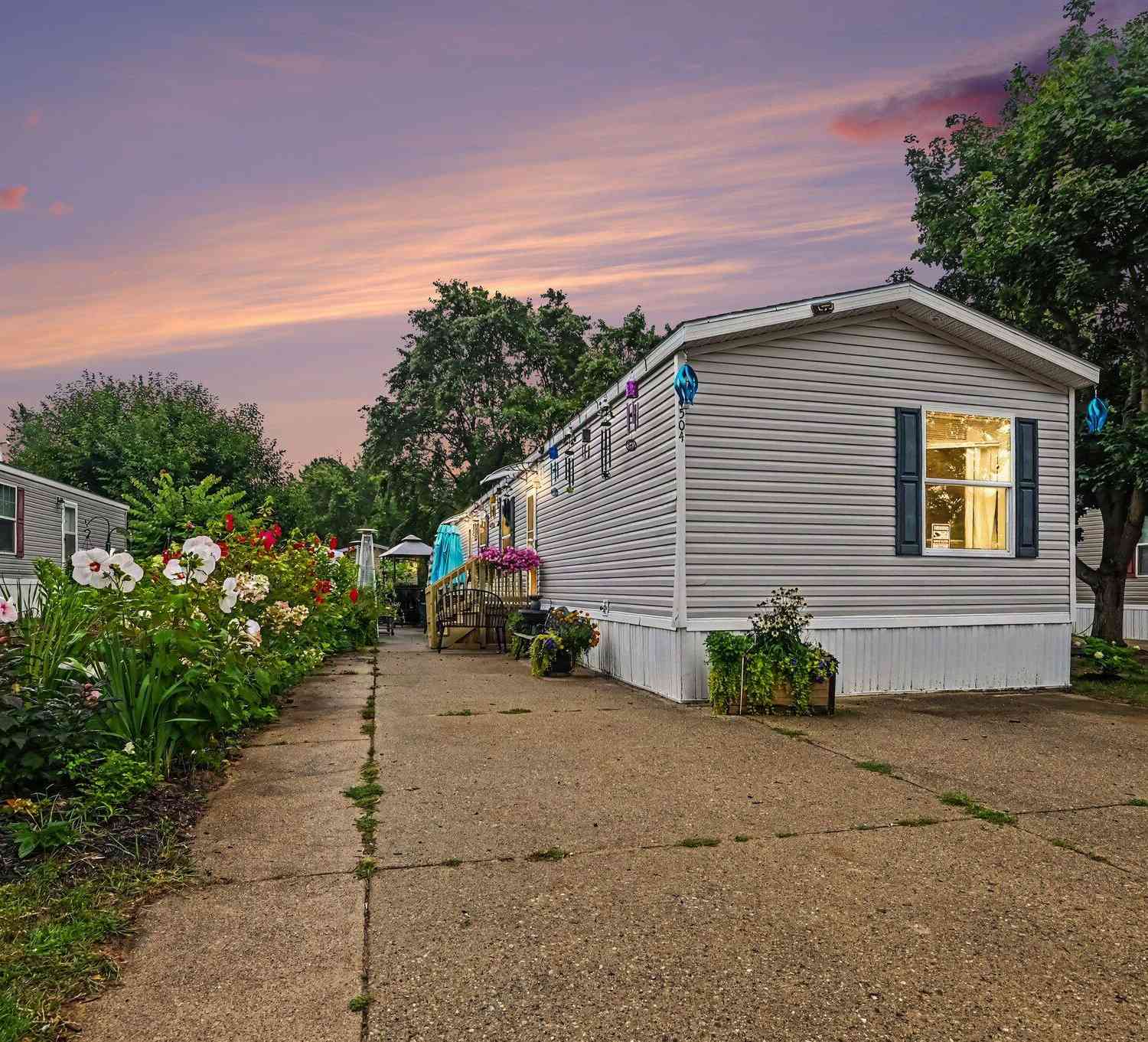 Mobile Home For Sale - 14504 Winding Creek Lane<br/> Ottawa County, West Olive, MI 49460