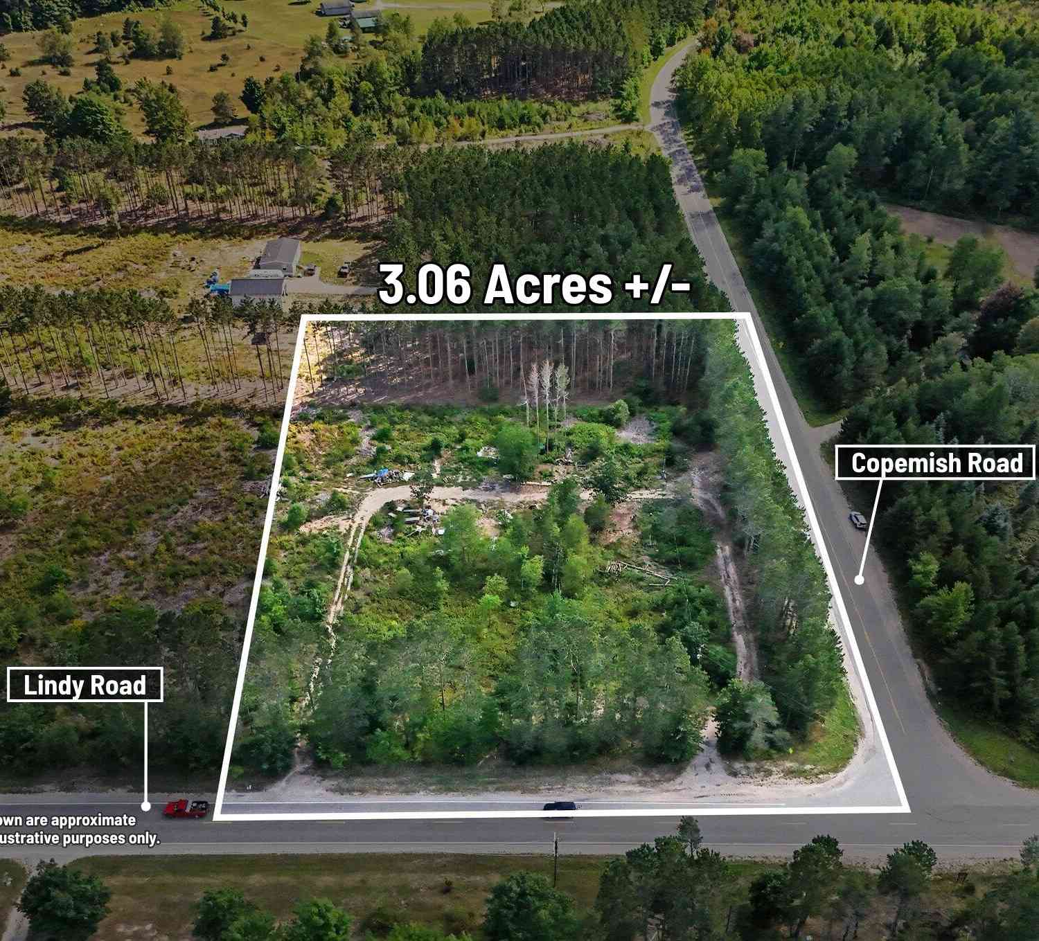 Vacant Land For Sale - 17711 Lindy Road<br/> Benzie County, Thompsonville, MI 49683