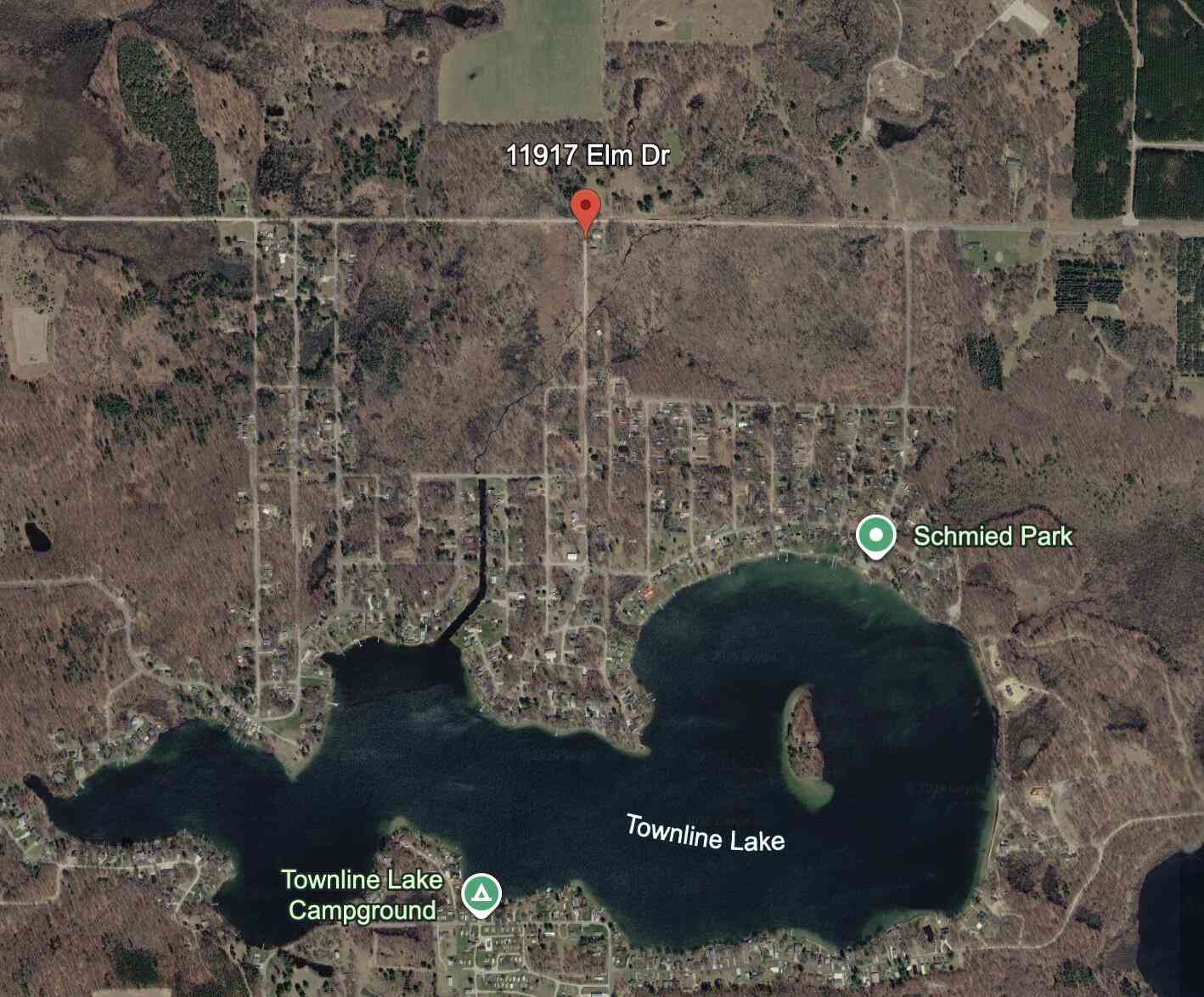 Vacant Land For Sale - 11917 Elm Drive<br/> Montcalm County, Lakeview, MI 48850