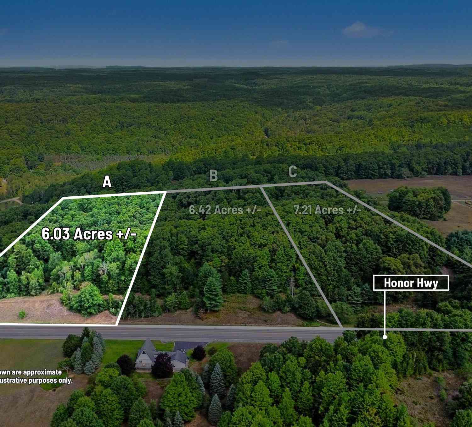 Vacant Land For Sale - PARCEL A Honor Highway<br/> Honor, MI 49640
