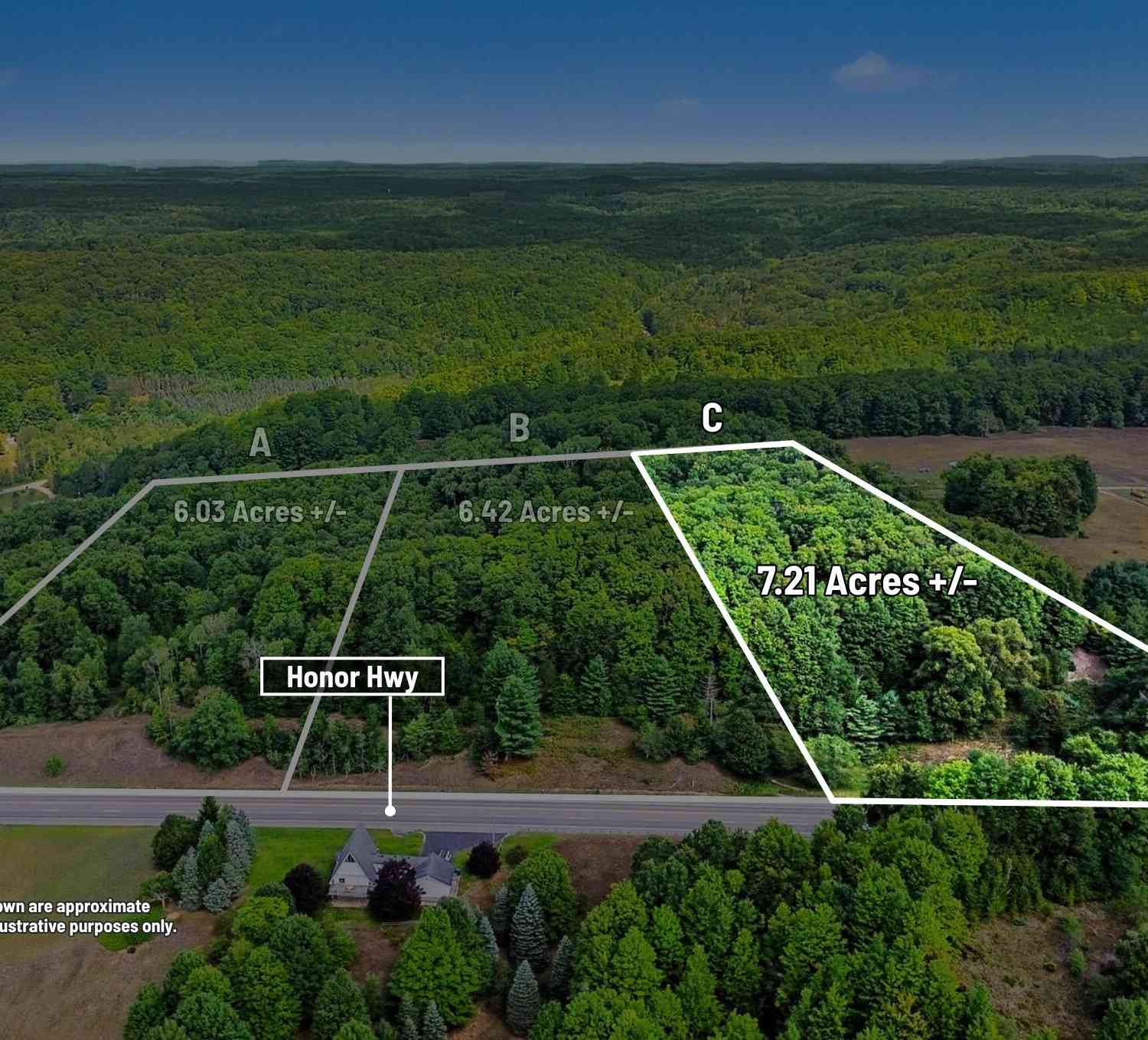 Vacant Land For Sale - PARCEL C Honor Highway<br/> Honor, MI 49640