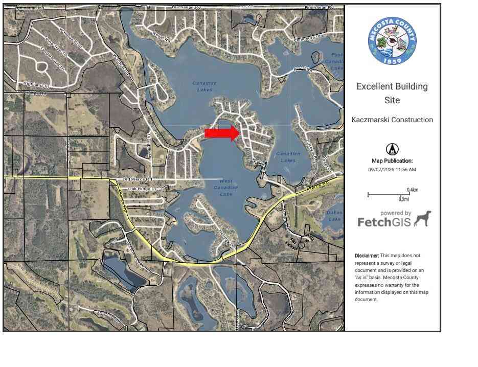 Vacant Land For Sale - 7731 W Royal Road<br/> Canadian Lakes, MI 49346
