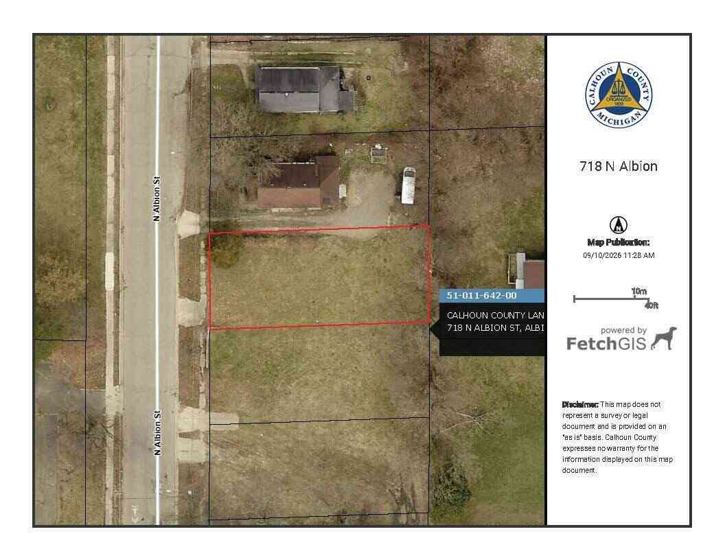 Vacant Land For Sale - 718 N Albion Street<br/> Calhoun County, Albion, MI 49224