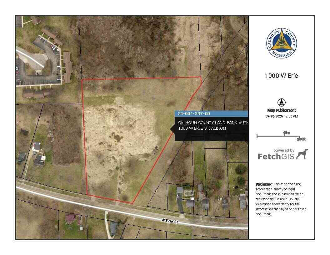 Vacant Land For Sale - 1000 W Erie Street<br/> Calhoun County, Albion, MI 49224