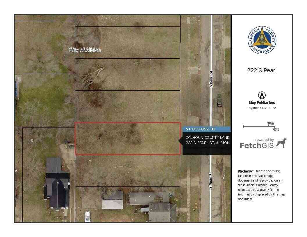 Vacant Land For Sale - 222 S Pearl Street<br/> Calhoun County, Albion, MI 49224