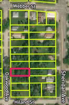 Vacant Land For Sale - 2212 Oakwood Avenue<br/> Saginaw, MI 48601
