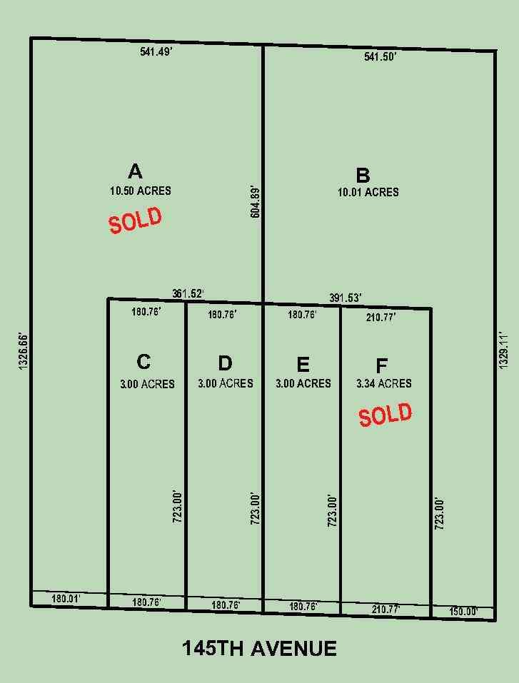 Vacant Land For Sale - VL 145th Ave #LOT B<br/> Holland, MI 49423