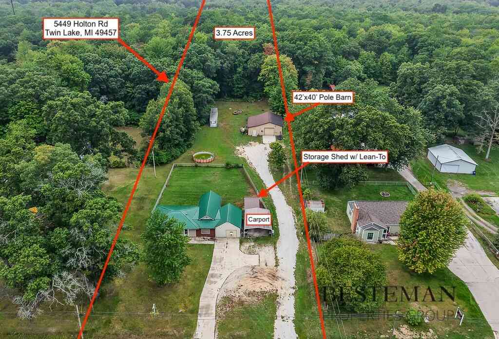 Homes For Sale - 5449 Holton Road<br/> Twin Lake, MI 49457