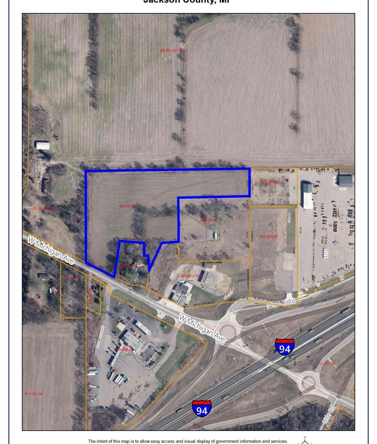 Vacant Land For Sale - VL W Michigan Avenue<br/> Parma, MI 49269