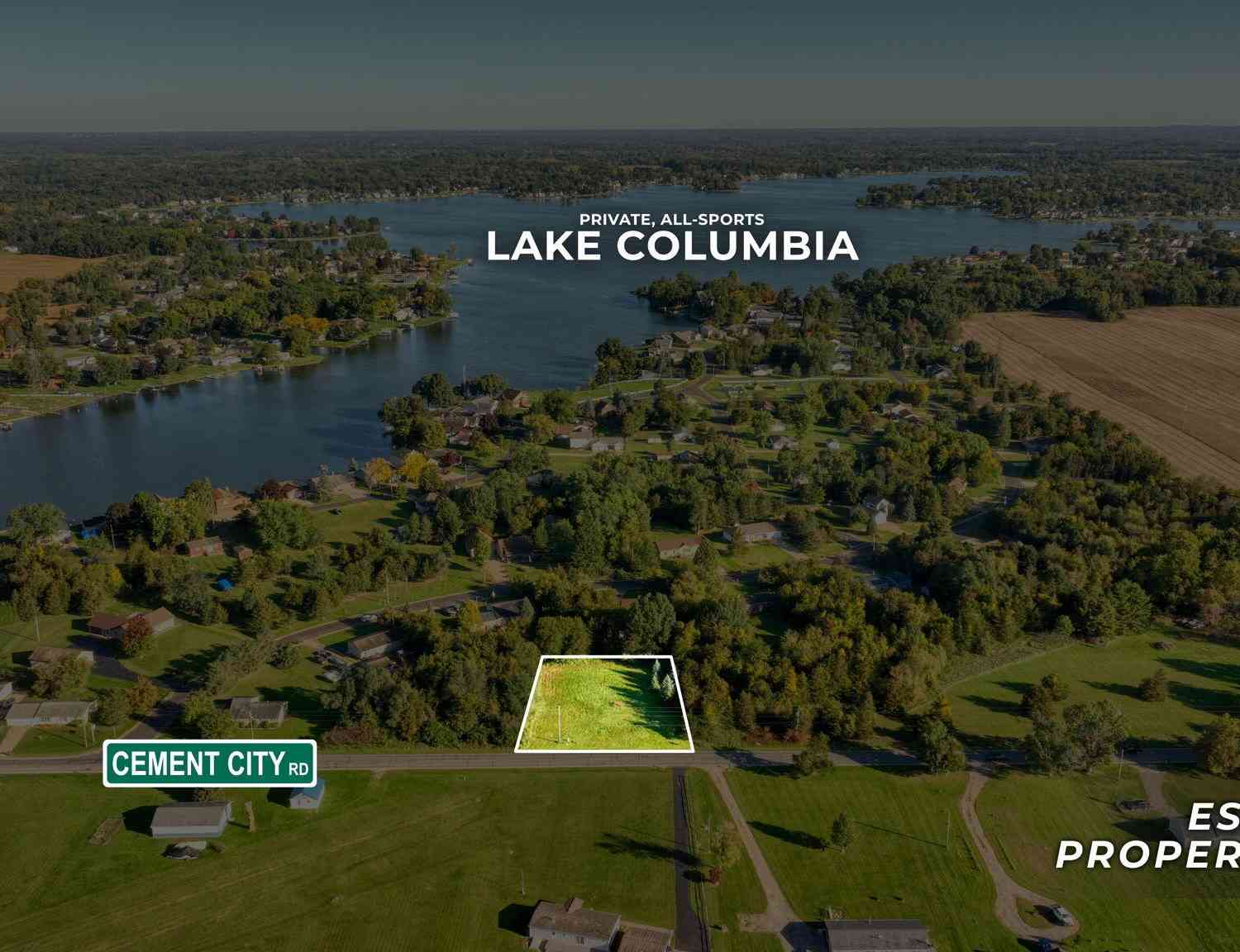 Vacant Land For Sale - 15912 Cement City Road<br/> Brooklyn, MI 49230