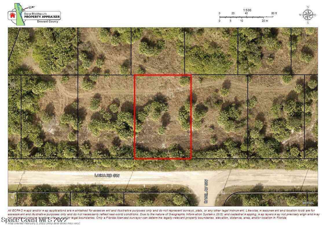 Vacant Land For Sale - 833 Laika Road<br/> Palm Bay, FL 32908