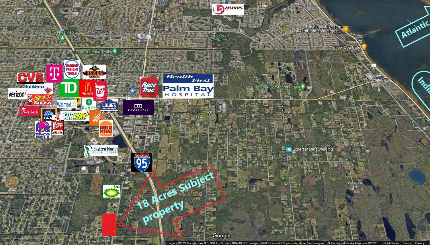 Vacant Land For Sale - 6950 Babcock Street<br/> Palm Bay, FL 32909