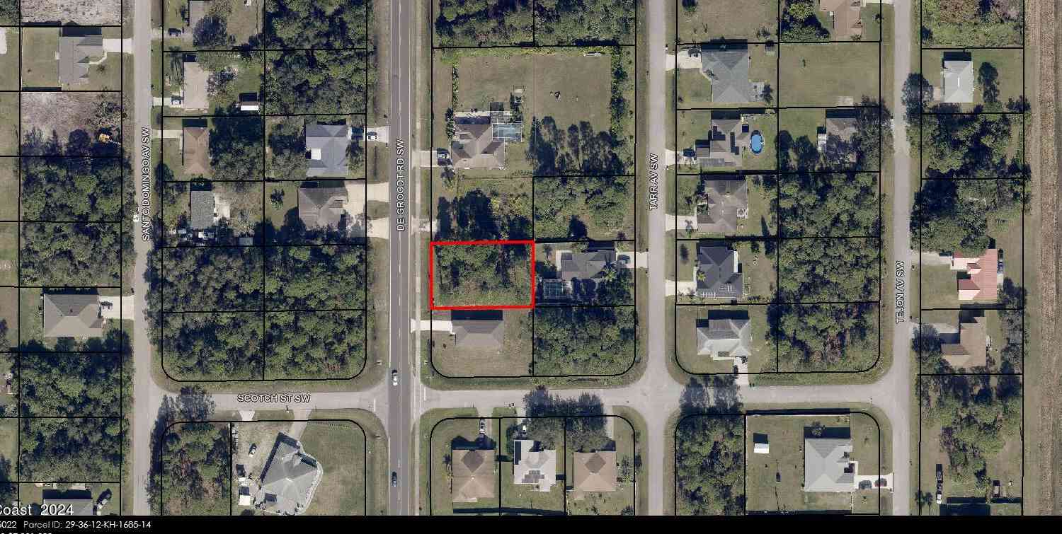 Vacant Land For Sale - 773 De Groodt Road<br/> Palm Bay, FL 32908
