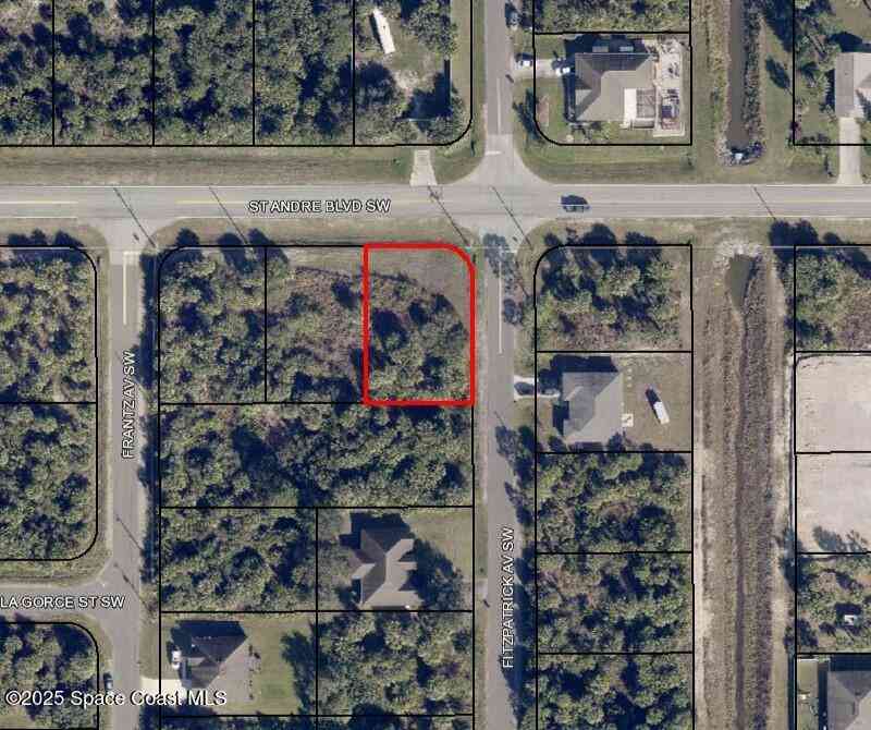 Vacant Land For Sale - 400 St. Andre (corner Fitzpatrick) Boulevard<br/> Palm Bay, FL 32908